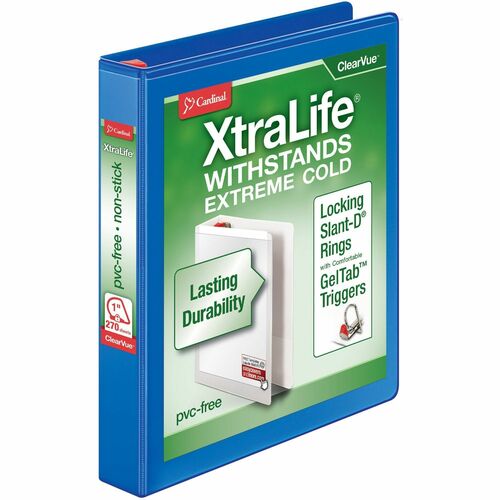 Binder, X-Life, D Ring, 1", Beige