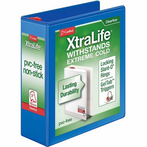 Binder, X-Life, D Ring, 3", Be