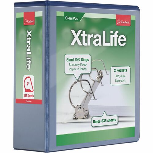 Binder, X-Life, D Ring, 4", Be