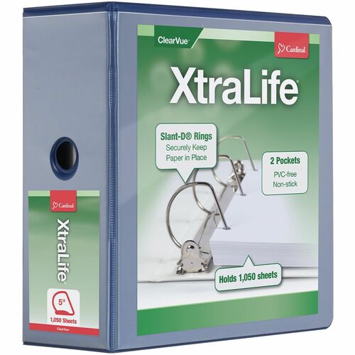 Binder, X-Life, D Ring, 5", Be