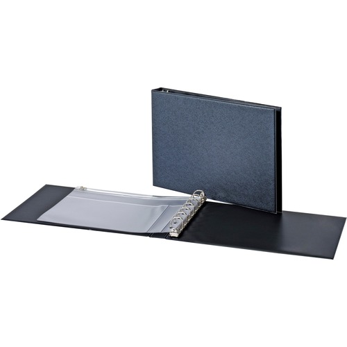 Binder, Check, 7-Ring, 1", Black