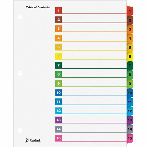 Index, 3-Ring, 1-Step, 1-15, Mi