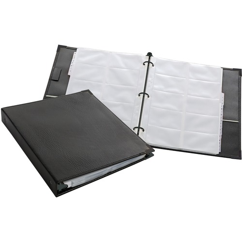 Binder, Business Card, 1", Black