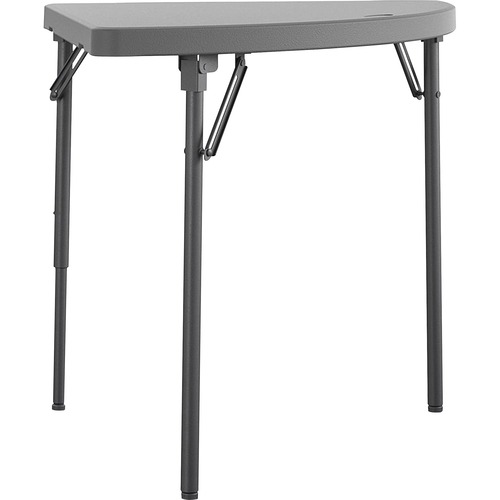 Table, Folding, Corner, 24"Wx24"Lx29-1/5"H, Gray 2/CT