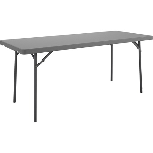 Table, Folding, B Mold, 60" W x 4" L x 29-1/4" H, Gray