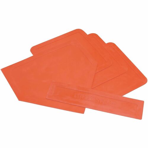 Base Set, Throwdown, Indoor/Outdoor, 17" x 17", Orange 5/ST