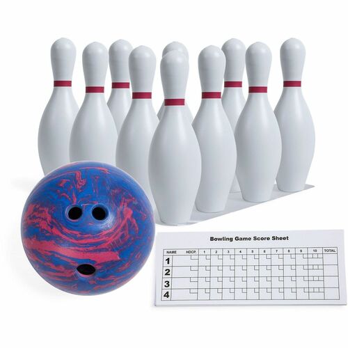 Ball, Bowling, 10 Pins/1 Ball