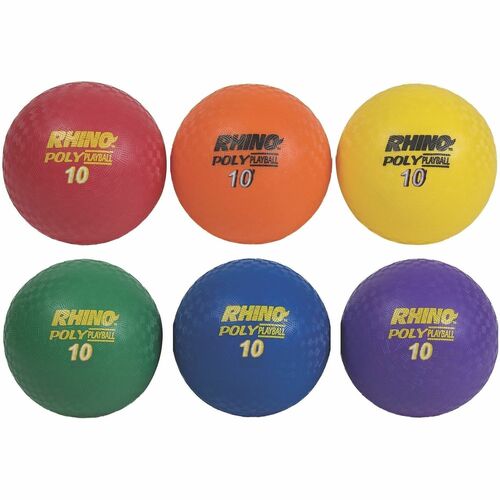 Ball, Rhino, PG, 10", Ast 6/ST