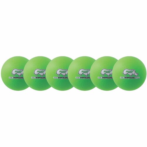 Dodgeball, Foam, Neon Green 6/ST