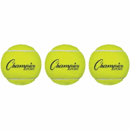 Balls, Tennis, Yellow 3/PK