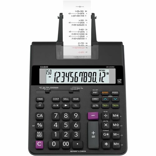 Calc, Printing, 12-Digit