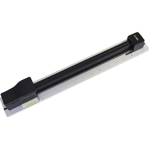 Paper Trimmer, 80-Sheet Capacity, 5" Wx 39-1/4" Lx 3" H, Black/Silver