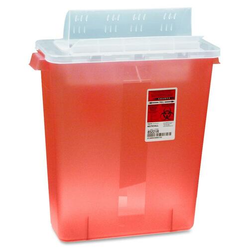 Container, Sharps, With Lid, 3 Gallon