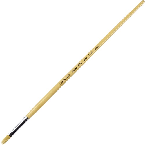 Brush, Flat, Wood, Nylon 12/DZ