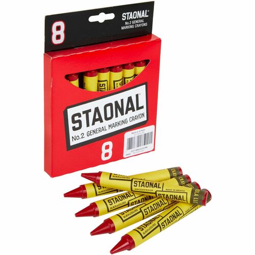 Marker, Staonal, Red 8/BX