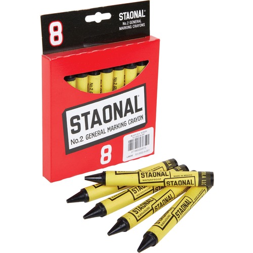Marker, Staonal, Black 8/BX