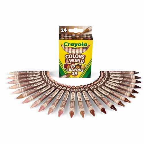Crayon, Color World 24/PK