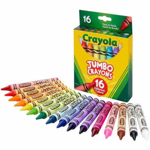 Crayon, Jumbo 16/PK