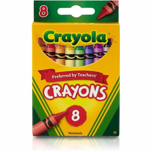 Crayon, Crayola, 3 5/8" 8/BX