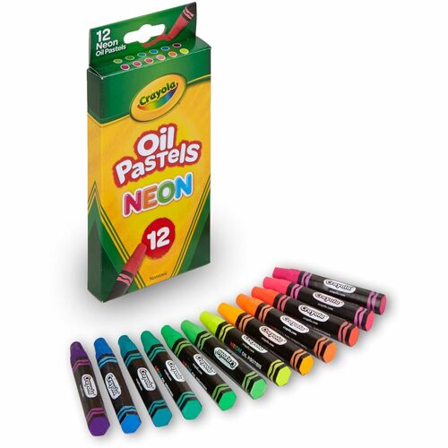 Oil Pastels, Neon 12/ST