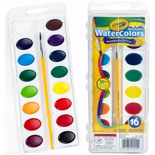 Paint, Watercolors, Washable 16/ST