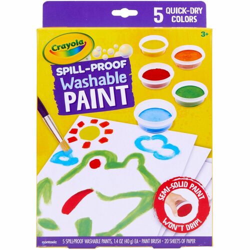 Spill Proof White Paint Kit