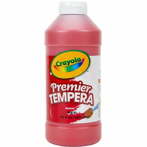 Paint, 16 OZ Tempera, Red