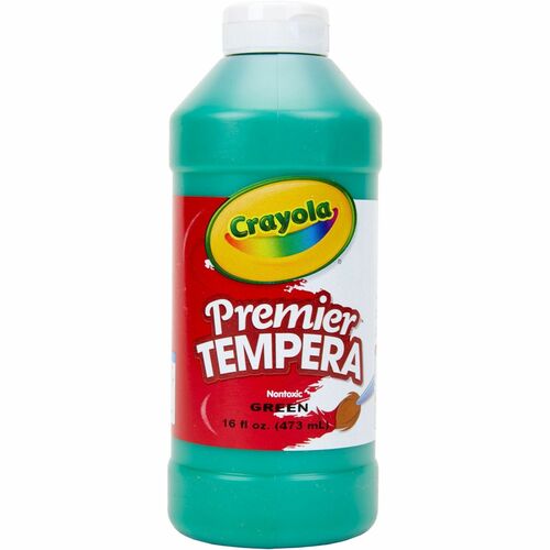 Paint, 16 OZ Tempera, Green