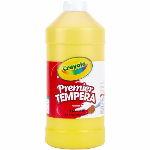 Paint, 32 OZ Tempera, Yellow