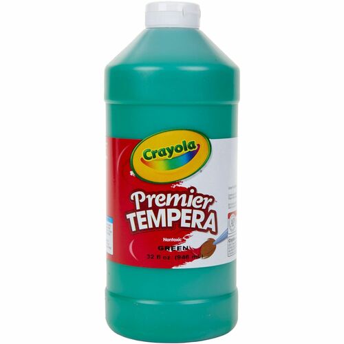 Paint, 32 OZ Tempra, Green