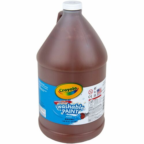 Paint, Washable, 128 Ounce, Barn