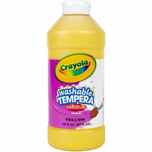 Paint, Tempera, All Purpose, 16oz, Yellow