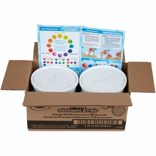 Clay, Airdry, Clspk 4/PK
