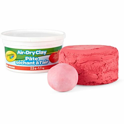 Clay, Air Dry, 2.5 lb, Red