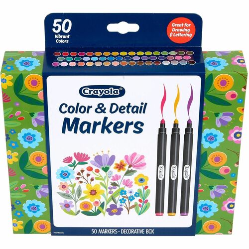 Marker, Clear/Detail 50/PK