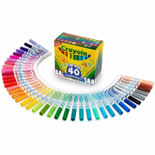 Markers, Washable, Broadline 40/ST
