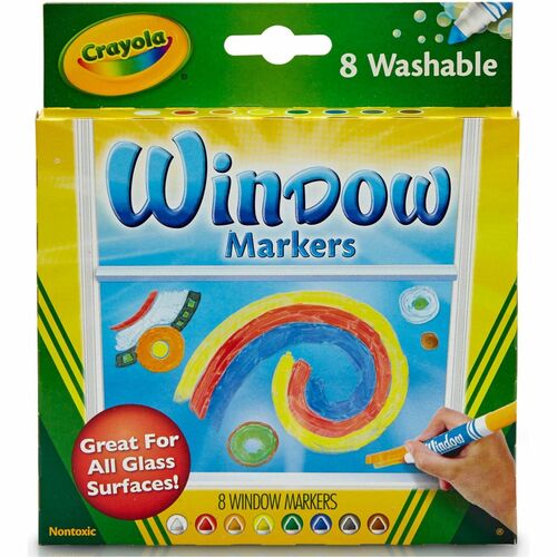 Marker, Window FX, Washable, 8 Set 8/ST