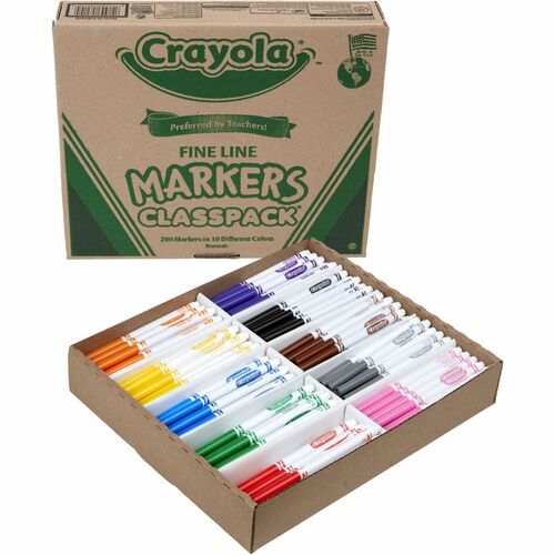 Marker, Class Pack, Fine Point 200/BX