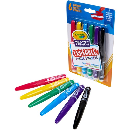 Markers, Erasable Poster 6/PK