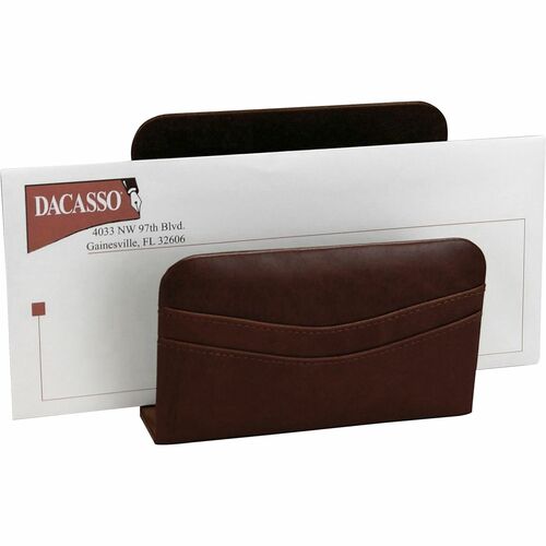 Letter Holder, Mocha, 5-1/2" x 2-1/4" x 5", BN