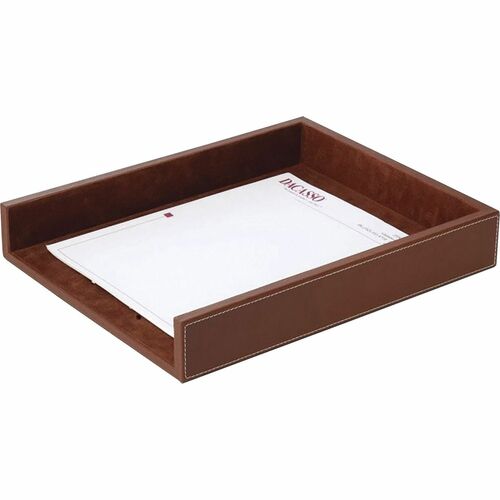 Letter Tray, Letter, Rustic, 13-3/5" x 10-3/5" x 2", BN