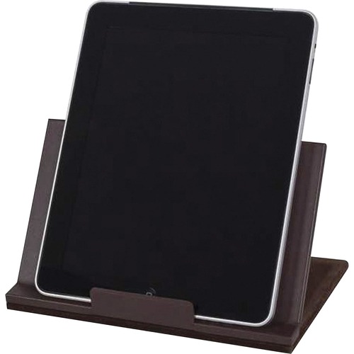 Tablet Stand, Leather, Brown