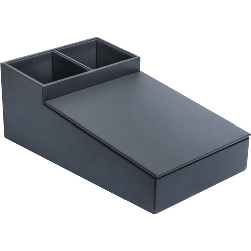 Coffee Condiment Organizer, 9-3/5" x 16-1/4" x 6-1/10", Gray