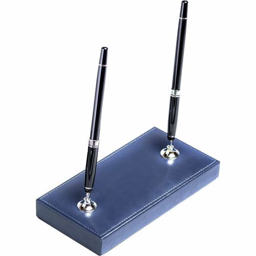 Stand, Pen, Double Band Leather, Beige