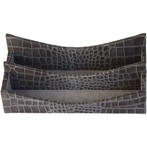 Letter Holder, Castlerock, 5"x10-1/2"x3-4/5", Gray
