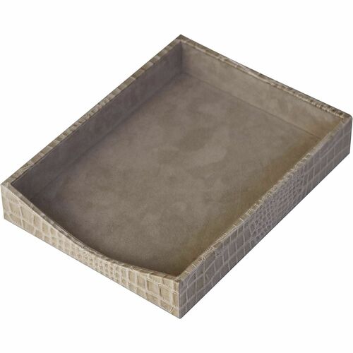 Letter Tray, Breeze, 13-1/10" x 10" x 2-1/5", Beige