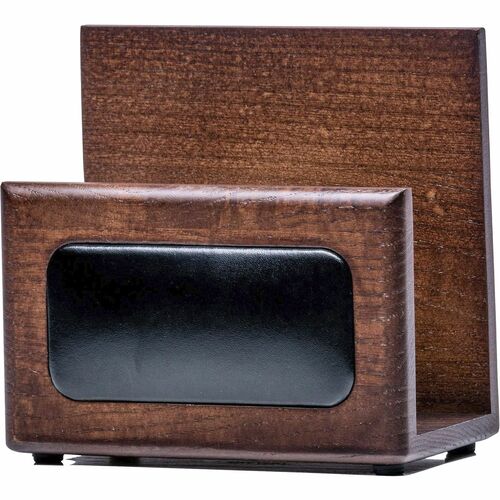 Letter Holder, 5-1/2" x 2-9/10" x 5", White/Black