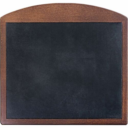 Mouse Pad, Walnut, 10" x 9-1/2" x 1/4", Walnut Black