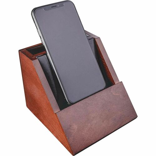 Phone, Desktop, Leather, Walnut