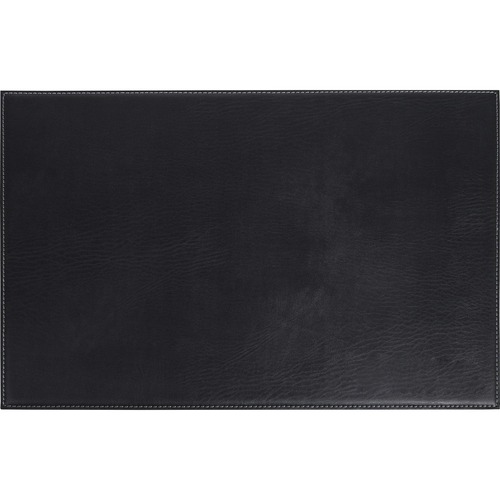 Mat Leatherette Corner Black 17x12